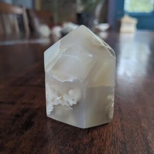 Flower Agate Tower Point from Madagascar